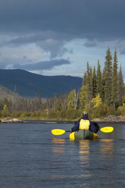 Kayaking in the Rockies -- a great activity to enjoy from the Mad Creek Guesthouse, Bed and Breakfast, Inn, Hotel
